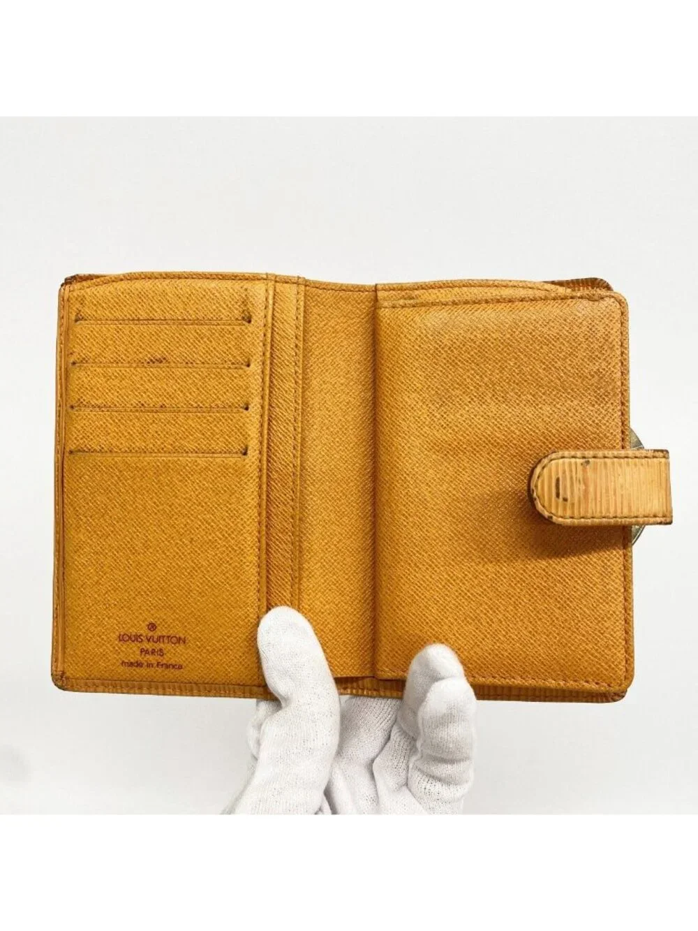 Louis Vuitton Wallet Epi Portefeuille Viennois Mandarin